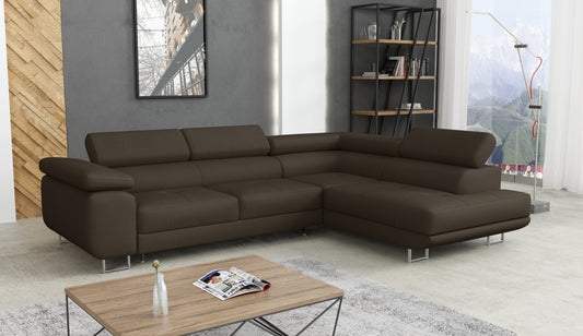 CORNER SOFA BED CALIPSO 275CM PAROS4 / SPRINGS + FOAM