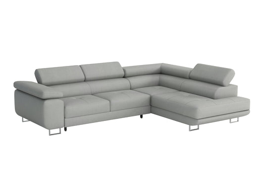CORNER SOFA BED CALIPSO 275CM PAROS02 / SPRINGS + FOAM