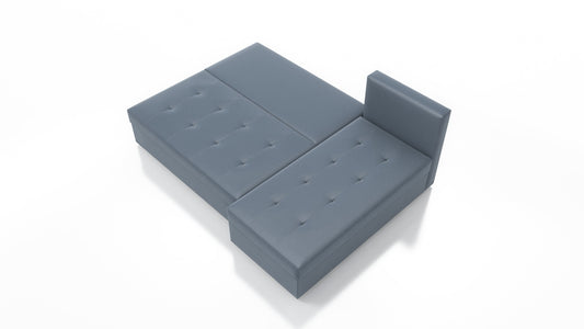 CORNER SOFA BED LOTUS S 200CM 2X STORAGE SPACE