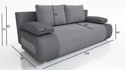 NEW!! SOFA BED MIA 204CM SAWANA 25 SAWANA 16