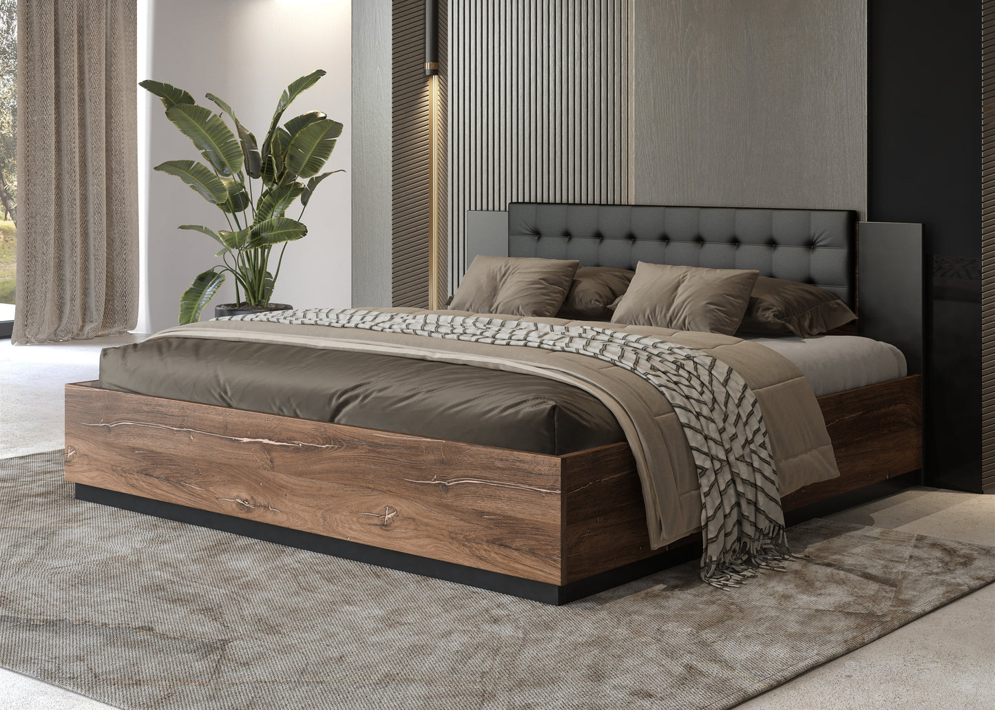 Sigma Ottoman Bed [EU Super King]