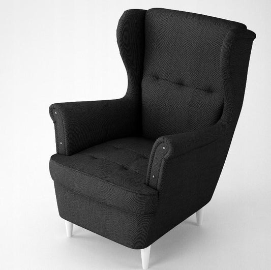 BLACK ARMCHAIR TOM