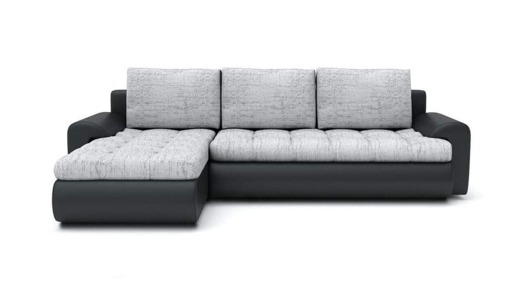 CORNER SOFA BED PRADO LAWA 9/11 226CM / SPRINGS + FOAM