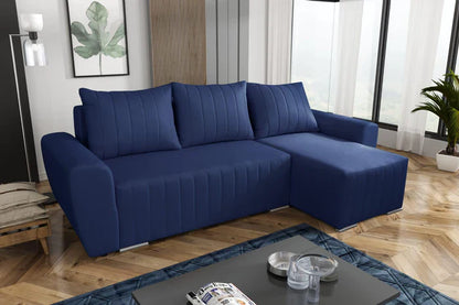 CORNER SOFA BED MALIBU 248CM MALMO 79 / UNIVERSAL RIGHT/LEFT CORNER / FOAM
