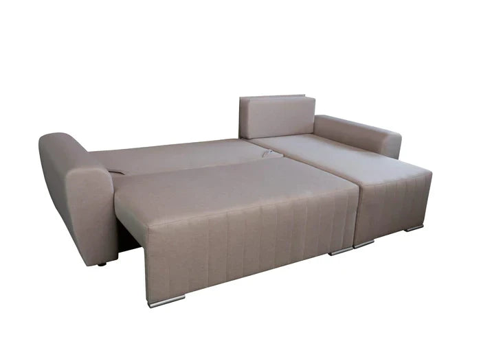 CORNER SOFA BED MALIBU 248CM MALMO 37/ UNIVERSAL RIGHT/LEFT CORNER / FOAM