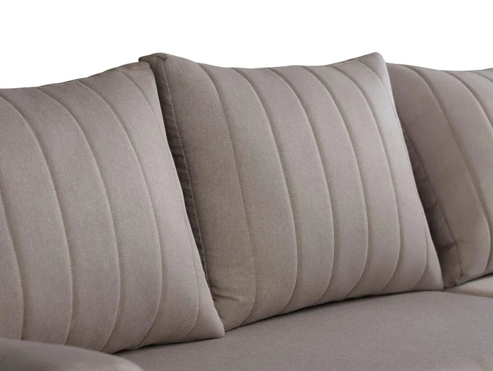 CORNER SOFA BED MALIBU 248CM MALMO 79 / UNIVERSAL RIGHT/LEFT CORNER / FOAM