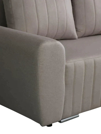 CORNER SOFA BED MALIBU 248CM MALMO 85 / UNIVERSAL RIGHT/LEFT CORNER / FOAM