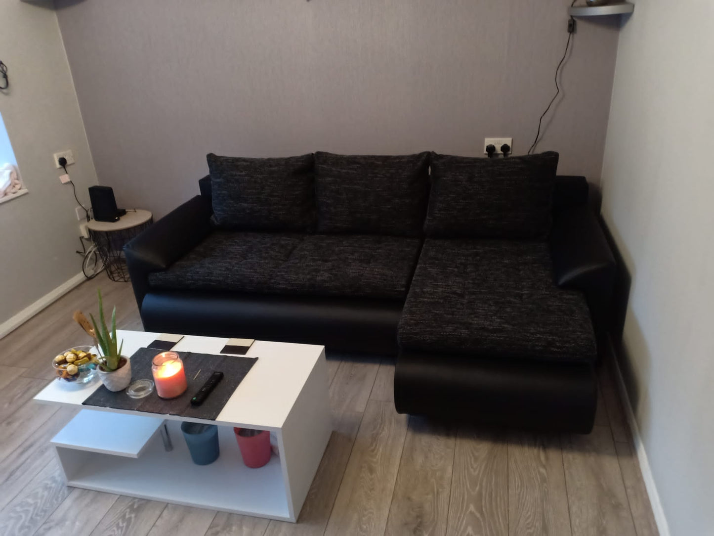 CORNER SOFA BED PRADO LAWA 6/11 226CM / SPRINGS + FOAM