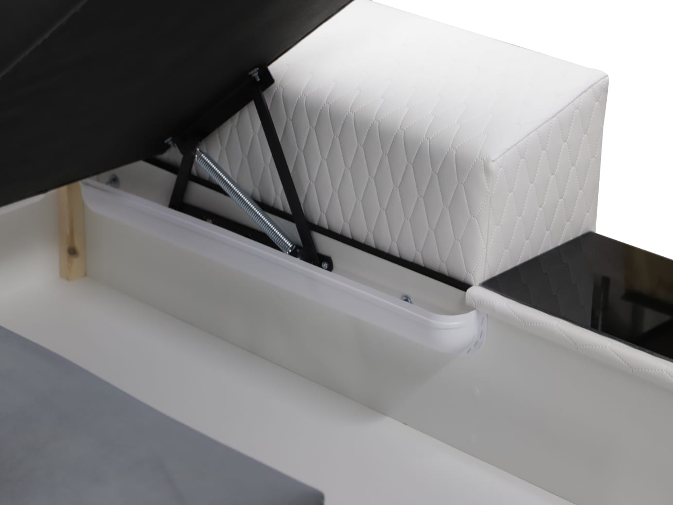 CORNER SOFA BED LONDON U SHAPE 2316/1115/60 322CM 3X STORAGE SPACE STAIN RESISTANT EASY CLEAN FABRIC / BONELL SPRINGS + FOAM