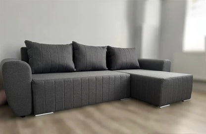 CORNER SOFA BED MALIBU 248CM MALMO 95 / UNIVERSAL RIGHT/LEFT CORNER / FOAM