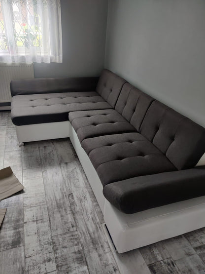 CORNER SOFA BED TOKYO 278cm TATUM 283 / SOFT 17 / SPRINGS + FOAM