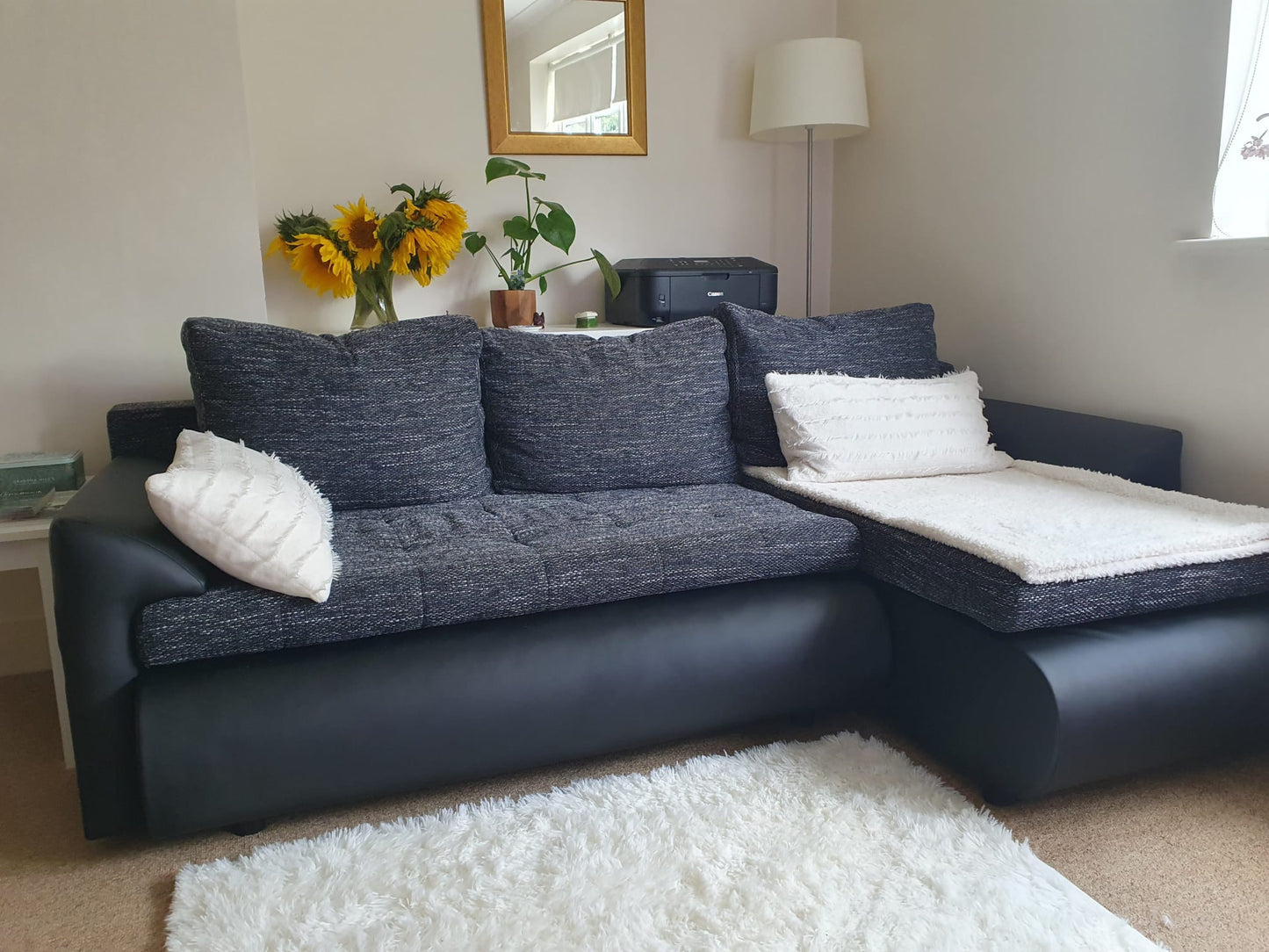 CORNER SOFA BED PRADO LAWA 6/11 226CM / SPRINGS + FOAM