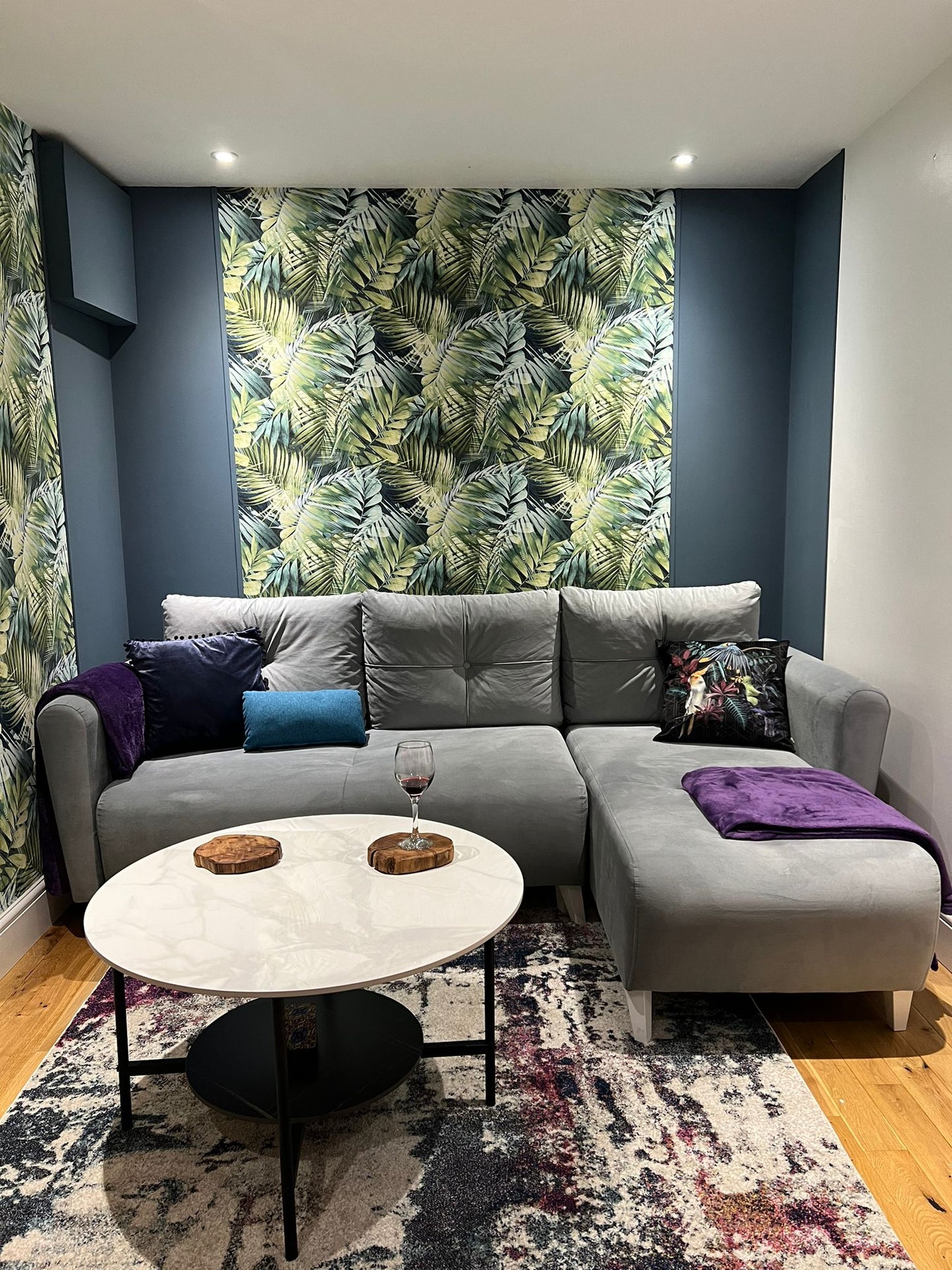 CORNER SOFA BED MONE UNIVERSAL 228cm EASY CLEAN FABRIC CHOICE OF COLOR / BONELL SPRINGS + FOAM