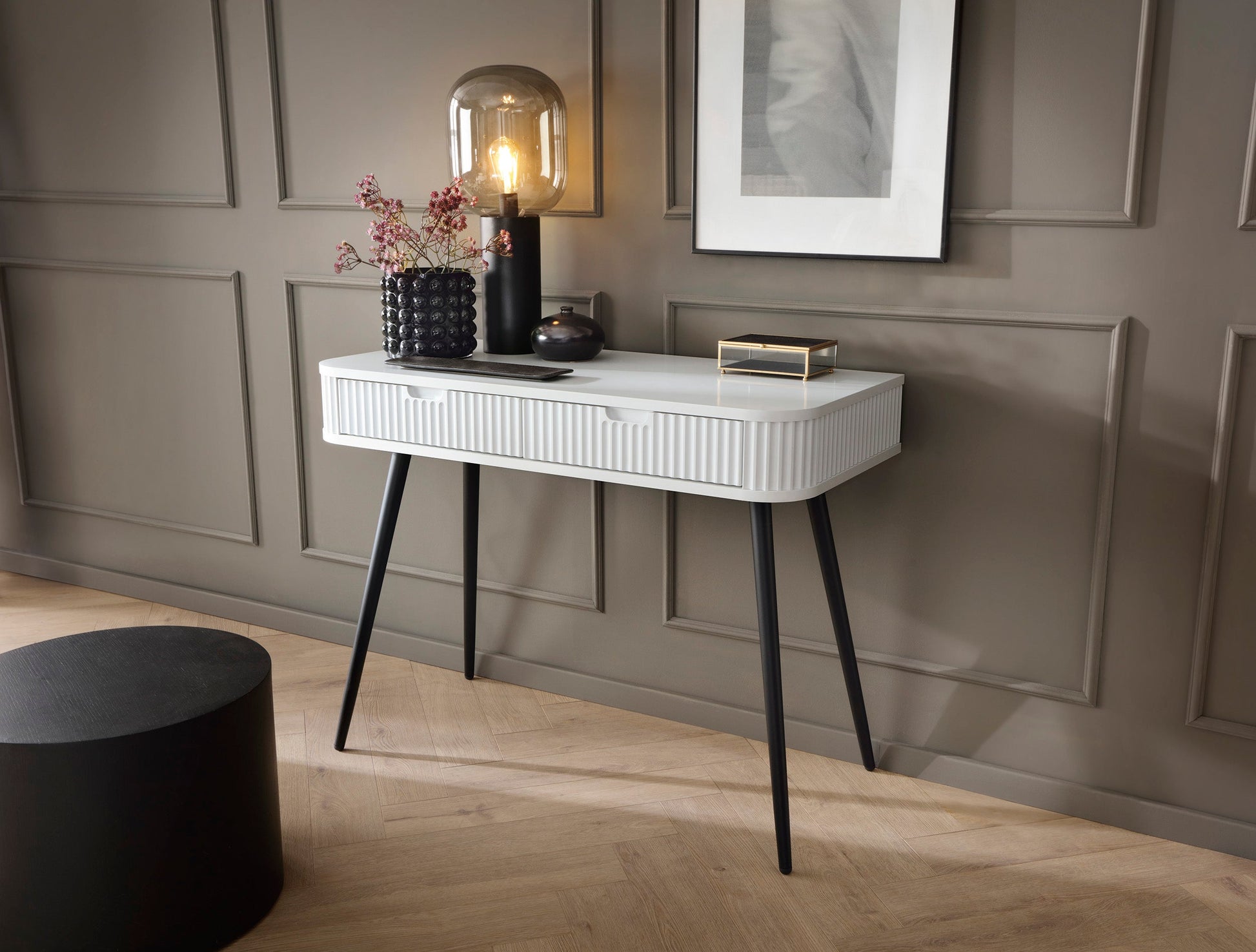 LIVING ROOM ZOVI FURNITURE SET WHITE