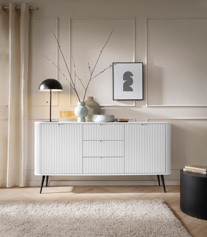 LIVING ROOM ZOVI FURNITURE SET WHITE
