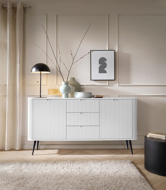 LIVING ROOM ZOVI FURNITURE SET WHITE
