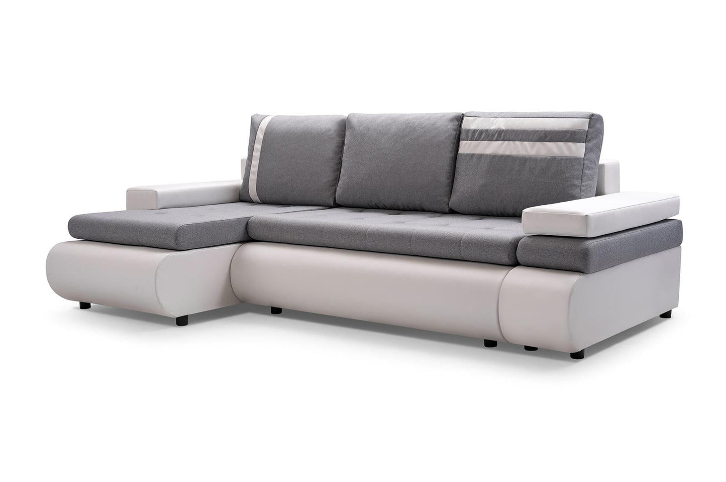 CORNER SOFA BED MAX 241CM / SPRINGS + FOAM