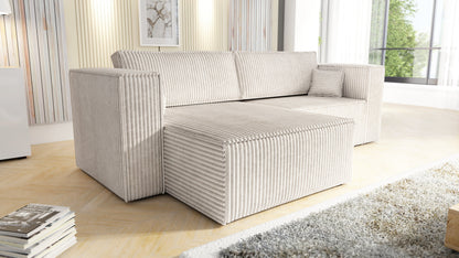 CORNER SOFA BED OTTO TILIA 255CM UNIVERSAL CORNER