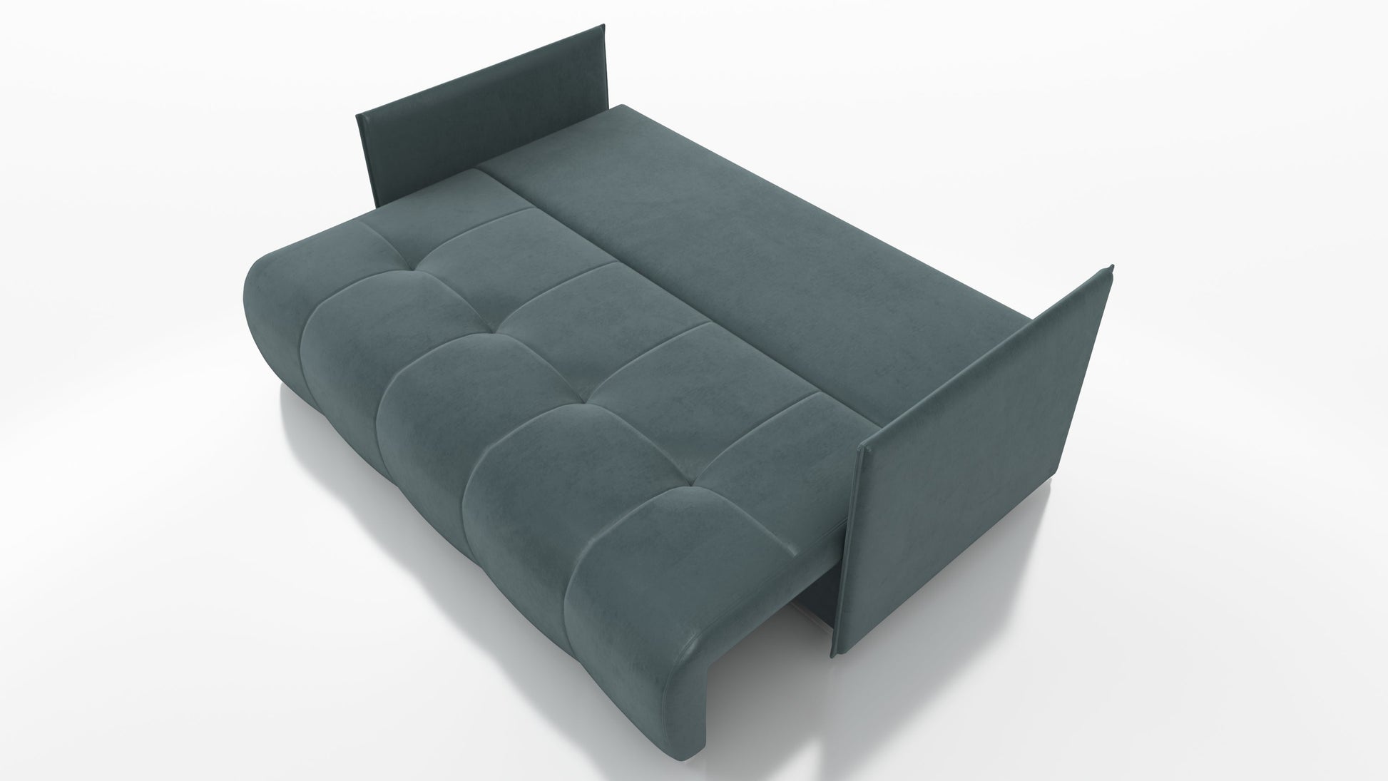 SOFA BED NESS 199CM SPINGS + FOAM / CHOICE OF COLOR