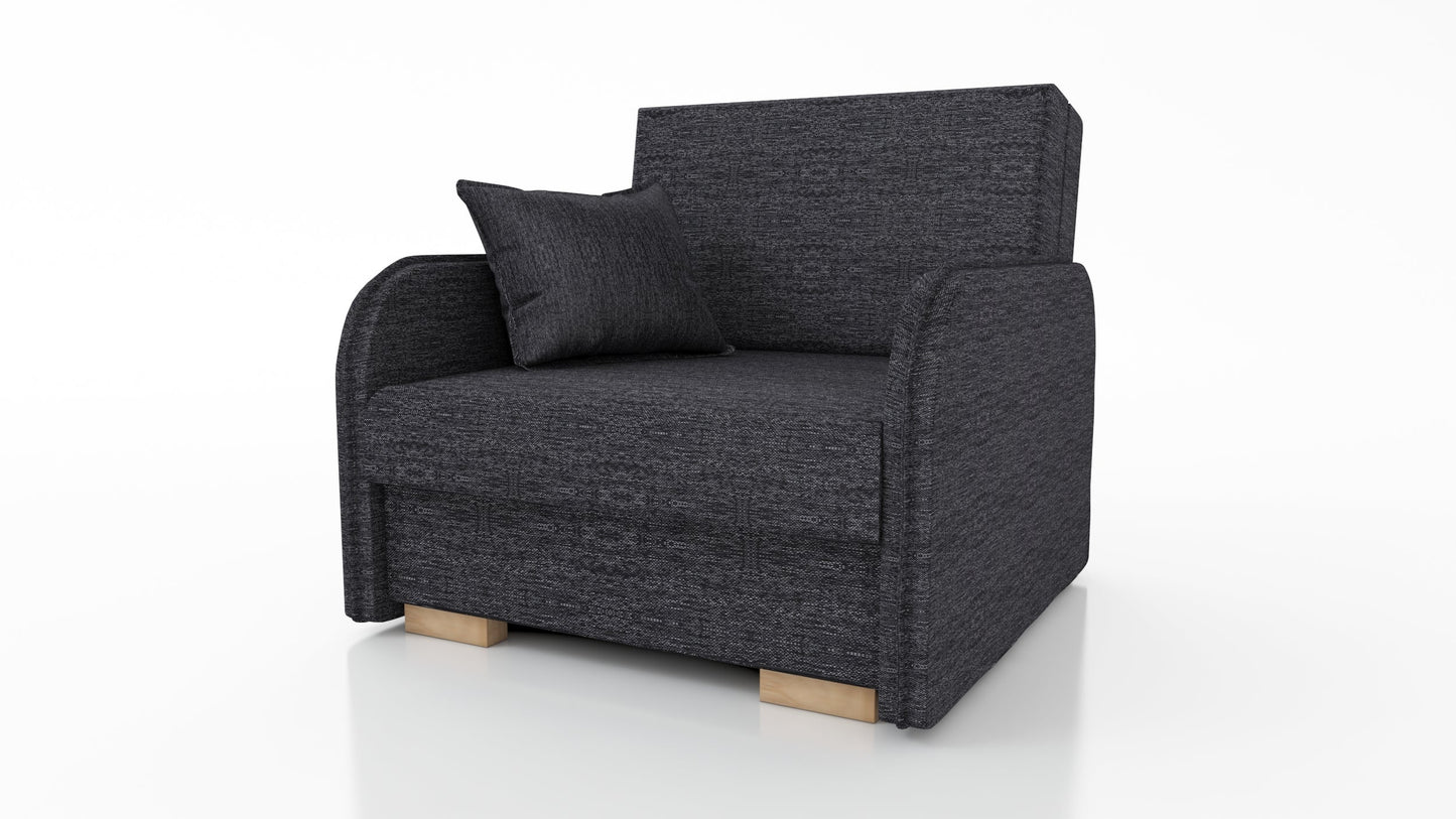 SINGLE SOFA BED GOLDY 90CM /  FOAM