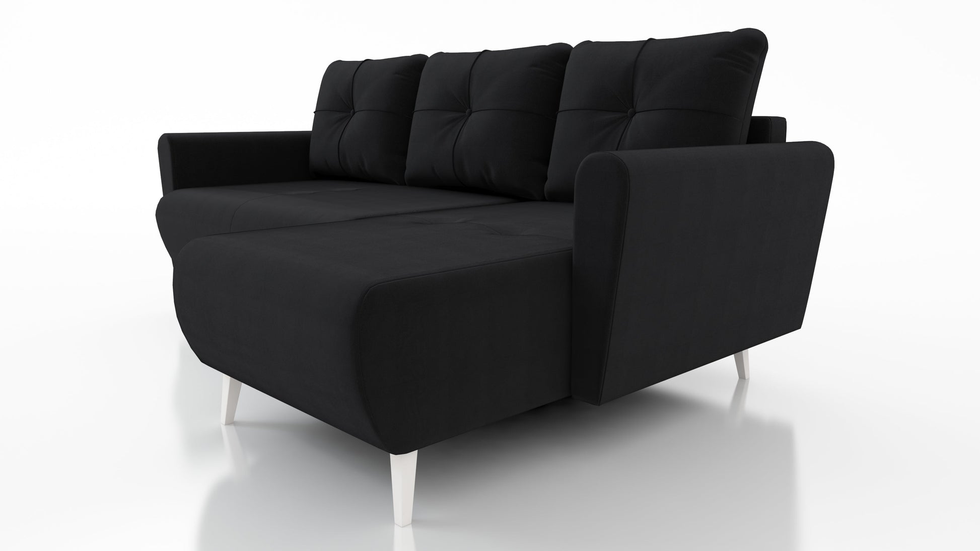 CORNER SOFA BED MONE UNIVERSAL 228cm EASY CLEAN FABRIC CHOICE OF COLOR / BONELL SPRINGS + FOAM