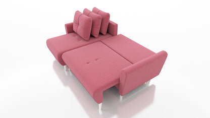 CORNER SOFA BED MONE UNIVERSAL 228cm EASY CLEAN FABRIC CHOICE OF COLOR / BONELL SPRINGS + FOAM