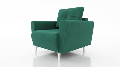 MONE 3+1+1 SOFA AND 2 ARMCHAIRS EASY CLEAN FABRIC / BONELL SPRINGS + FOAM