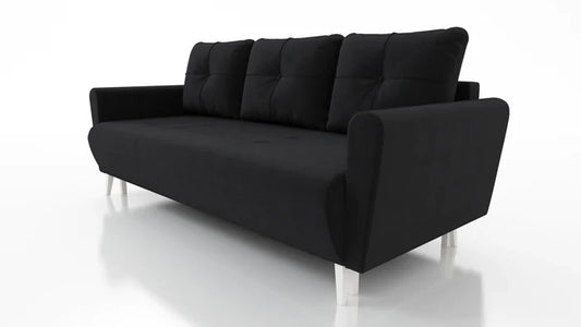 SOFA BED MONE 221CM JASMINE 100 EASY CLEAN FABRIC / BONELL SPRINGS + FOAM