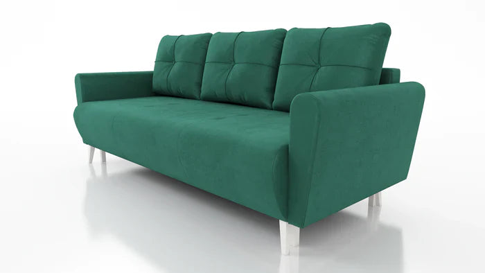 SOFA BED MONE 221CM KRONOS 19  EASY CLEAN FABRIC / BONELL SPRINGS + FOAM