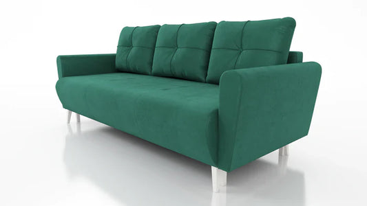 SOFA BED MONE 221CM KRONOS 19  EASY CLEAN FABRIC / BONELL SPRINGS + FOAM