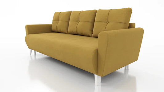 SOFA BED MONE 221CM KRONOS 01  EASY CLEAN FABRIC / BONELL SPRINGS + FOAM