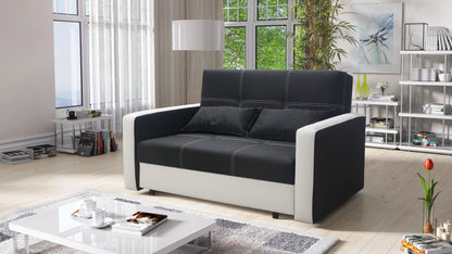 TWO SEATER SOFA BED BELLA II 137CM / SPRINGS + FOAM