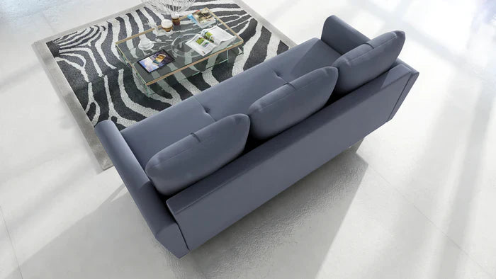 SOFA BED MONE 221CM  KRONOS 22 EASY CLEAN FABRIC / BONELL SPRINGS + FOAM