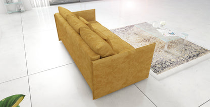 SOFA BED NESS 199CM SPINGS + FOAM / CHOICE OF COLOR