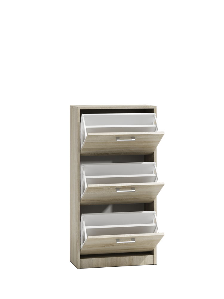 PAULA SHOE CABINET - SONOMA 116CM X 60CM