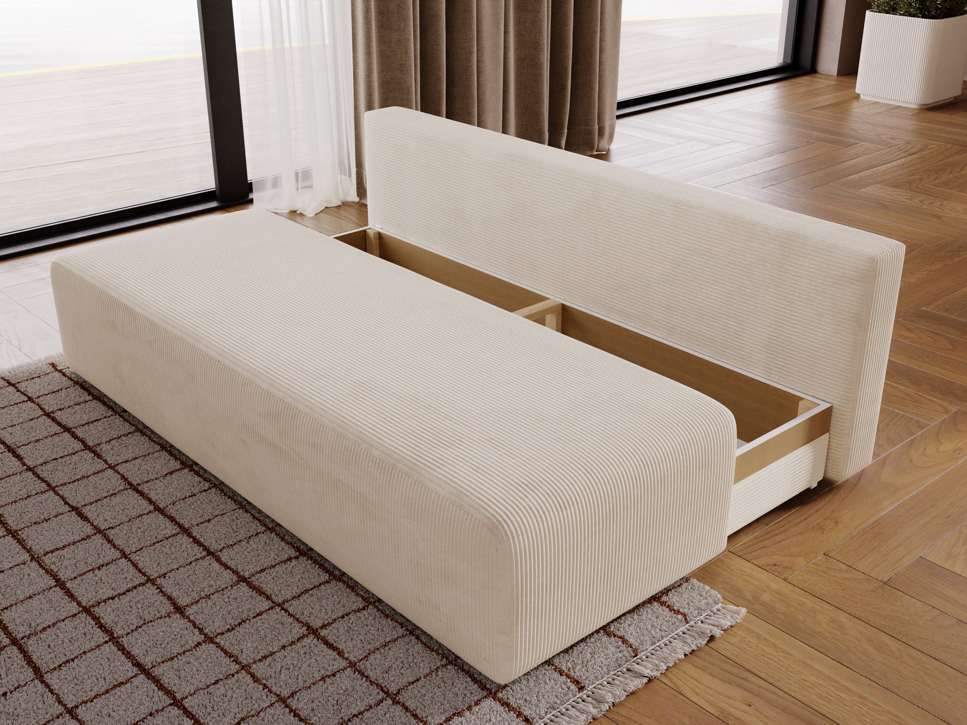 NEW!! SOFA BED ZOYA 201cm LAMBI 05